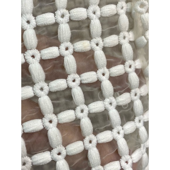 Aryeh Short Sleeve Spring/Summer Shirt Dress Size Small Pearls Onyx details - Picture 11 of 15